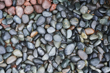 Beautiful colorful natural stone background