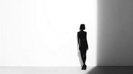 Obraz premium silhouette of a person