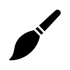 Fototapeta premium art brush vector icon