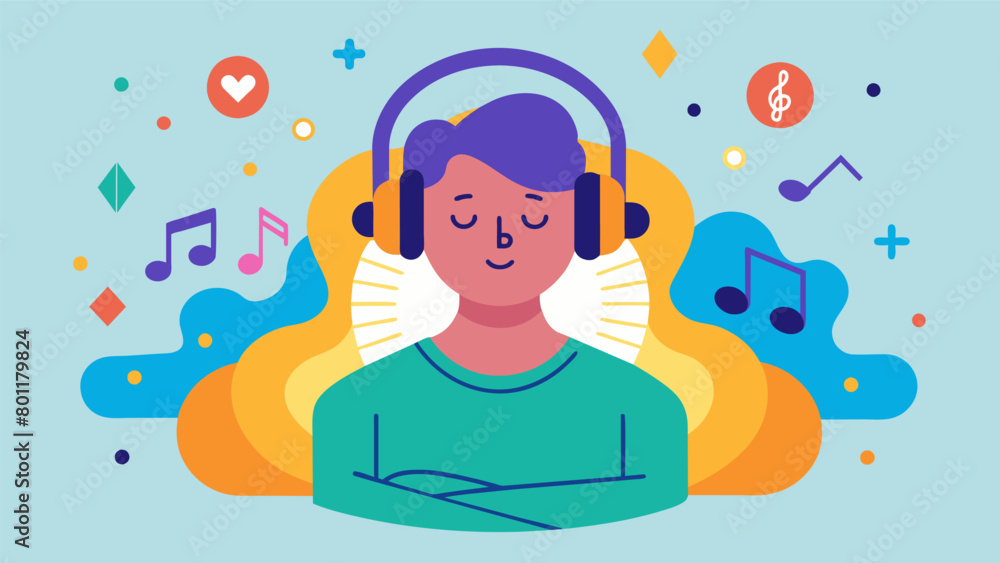 Poster a unique music therapy program that uses customized sound frequencies to help alleviate symptoms of 