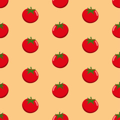 tomato seamless pattern mexican food hand drawn doodle pattern