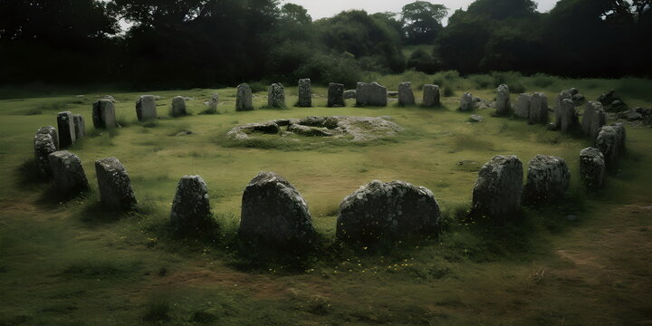 ancient place of worship, sacrifice, ring-shaped structure, stone calendar