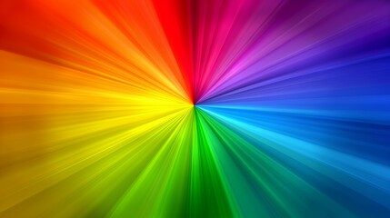 Vibrant abstract rainbow lights digital art backdrop for visually striking designs