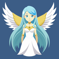 an-angel-girl--angel-girl-with-long-wings