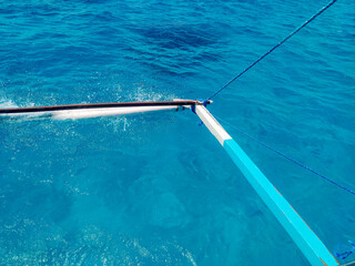 Wooden Outriggers.Wooden Outriggers