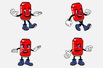 Retro Vintage Cartoon Mascot Oldiest