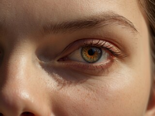 Obraz premium close up of a female eye