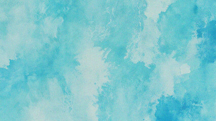 abstract grainy blue water color texture background