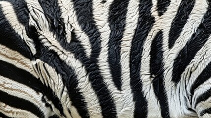 Fototapeta premium Abstract zebra fur background. The texture of the fur, natural or artificial.