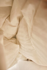 A comfy bed spread cotton duvet. Great night sleep and comfort bedding textiles. Superior sleeping...