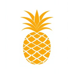 Pineapple logo isolated on white background