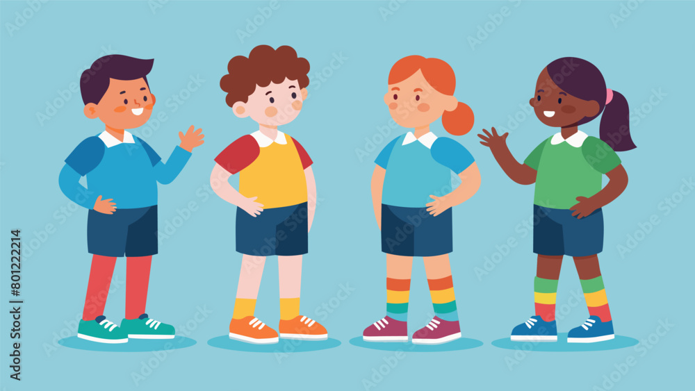 Poster students being encouraged to wear mismatched socks on empathy day to spark conversations about accep