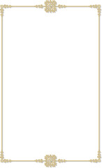 elegant decorative element border frame