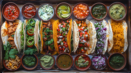 Fototapeta premium Mexican food