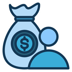 Investor Blue Icon
