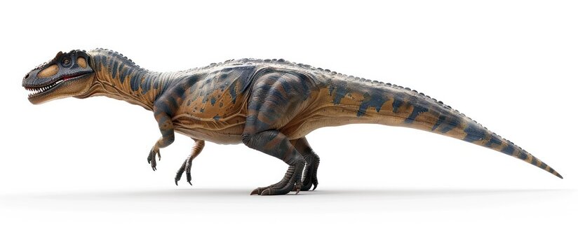 Vivid of a D Ceratosaurus Rendering A Prehistoric Carnivores Fossilized Grandeur