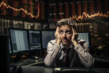 Stress invester when stock price down 