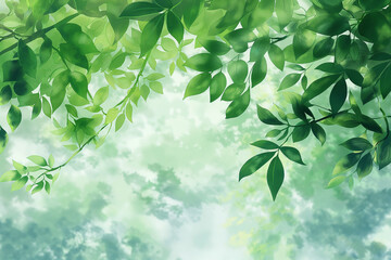 木漏れ日のバックグラウンド