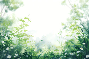 まぶしい光の木漏れ日