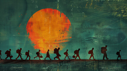 Poster for World Refugee Day 