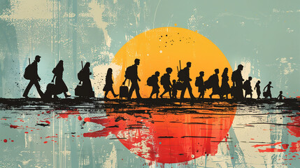 Poster for World Refugee Day 