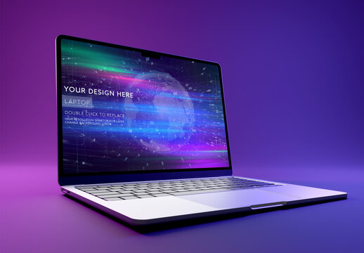 Customisable mock up of modern devices with Generative AI