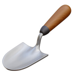 Trowel 3d Illustration