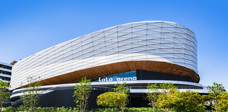 LaLa arena TOKYO-BAY 竣工 【 千葉県 船橋市 の アリーナ 】＊被写体の敷地外である公道から撮影しています