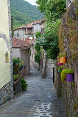 Mulazzo, historic town in Lunigiana, Tuscany