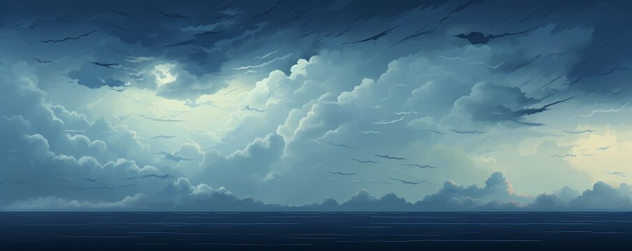 The dark clouds are rolling in, and the storm is about to break