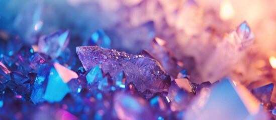 3D illustration of a Bismuth Crystal