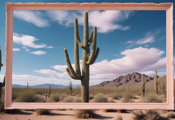 Viva Cinco de Mayo! Celebrating Mexican Heritage and Resilience Against the Stunning Backdrop of Nature, Majestic Mountains, and a Beautiful Sky"