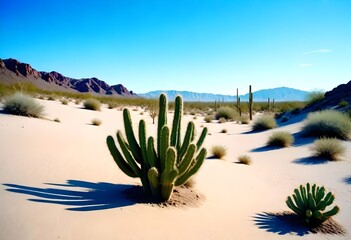 Viva Cinco de Mayo! Celebrating Mexican Heritage and Resilience Against the Stunning Backdrop of Nature, Majestic Mountains, and a Beautiful Sky"