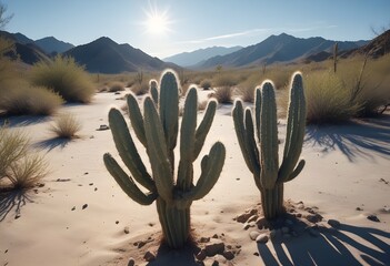 Viva Cinco de Mayo! Celebrating Mexican Heritage and Resilience Against the Stunning Backdrop of Nature, Majestic Mountains, and a Beautiful Sky"