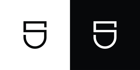 Unique and modern S logo design