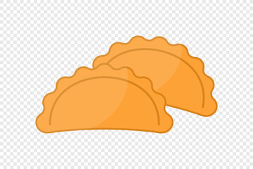 Mexican empanada. Latino American and spanish fried pie