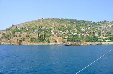 Fototapeta premium view of the bay architecture panorama,