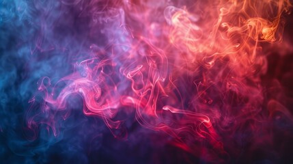 Fototapeta na wymiar Colorful smoke background