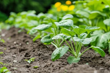 Obraz premium Innovative techniques in organic farming for sustainable crop cultivation and resource optimization