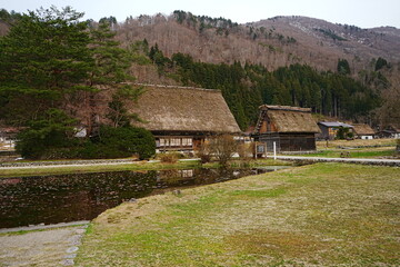 UNESCO, World Heritage Site, Shirakawago Village in Gifu, Japan , 日本 岐阜県 白川郷 合掌造り