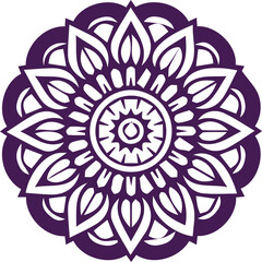 Beautiful mandala art, vector mandala design