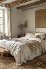 Simple and comfortable bedroom design
