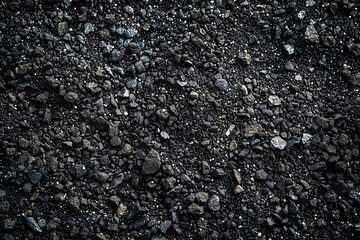 Generative ai on theme of beautiful texture surface coal for design natural abstract background