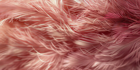 A close up of a feathery pink background with a lot of detail