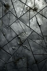 Abstract background of cracked metal surface