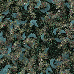 Colorful and Beautiful Botanical Patterns Suits for Fabrics and Clothes