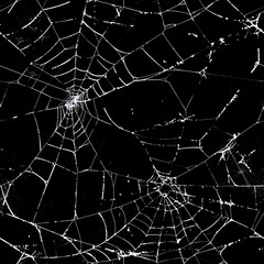 seamless pattern spider web