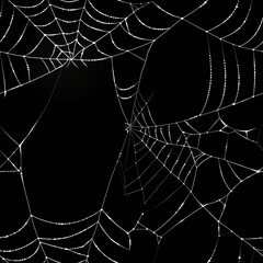 seamless pattern spider web