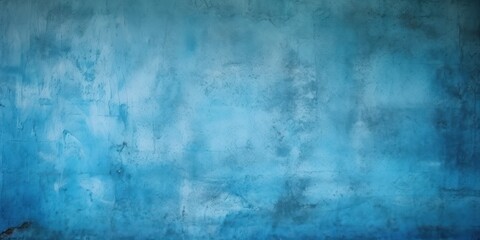 Blue wall texture rough background dark concrete floor old grunge background painted color stucco texture with copy space