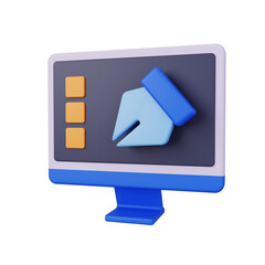 design 3d render icon